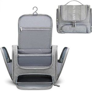 Toiletry Bag for Travel Water-resistant Cosmetic Makeup Bag Large